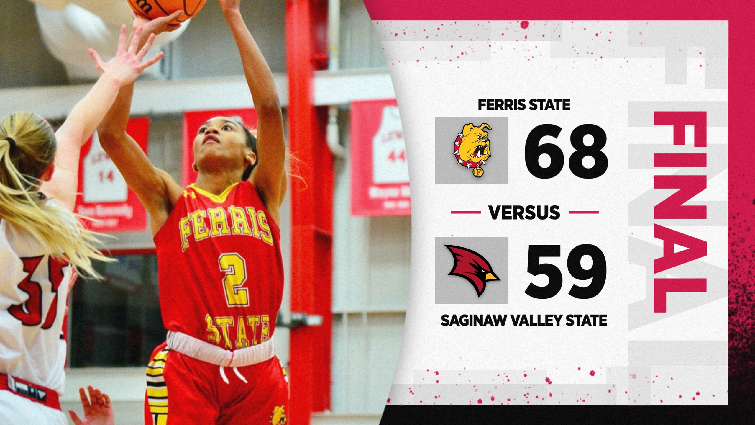 Ferris State Moves Into Tie Atop GLIAC By Beating SVSU At Wink Arena