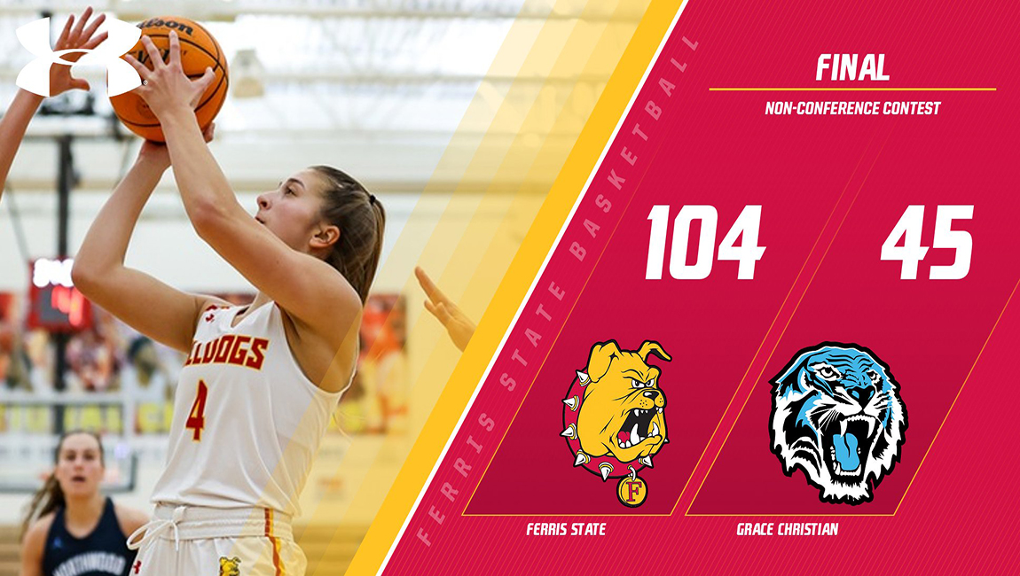 Ferris State Rolls Past Grace Christian In Decisive Victory To Stay Unbeaten