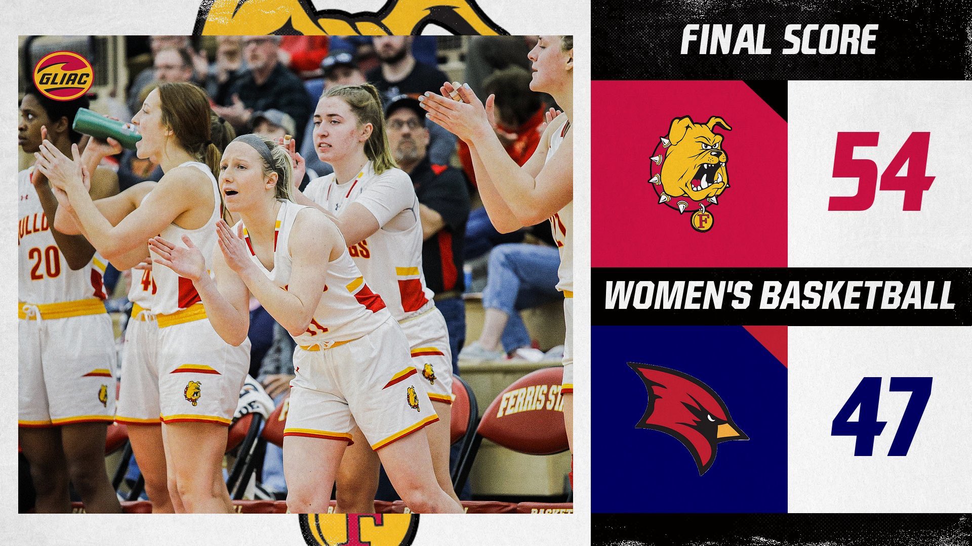 Ferris State Beats SVSU At Home To Advance To GLIAC Women's Basketball Tourney Semifinals