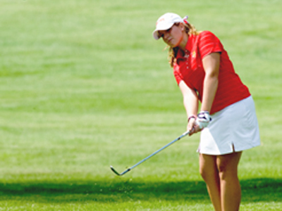 Freshman Ashley Swanson was the Bulldogs' second-highest individual finisher.