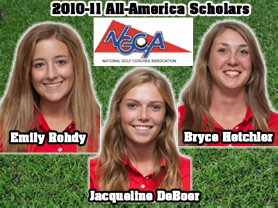 Three Bulldog Women's Golf Student-Athletes Receive All-America Scholar Recognition