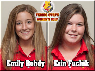 Emily Rohdy and Erin Fuchik lead Ferris State to its second tournament title this season as both tied for first place at the Ohio Dominican Give 18 Fore Cancer Classic.  Rohdy would claim medalist honors by winning the playoff.