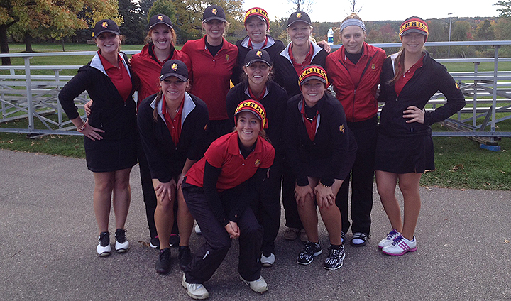 Ferris State Women's Golf Third After Day One At GLIAC Championships