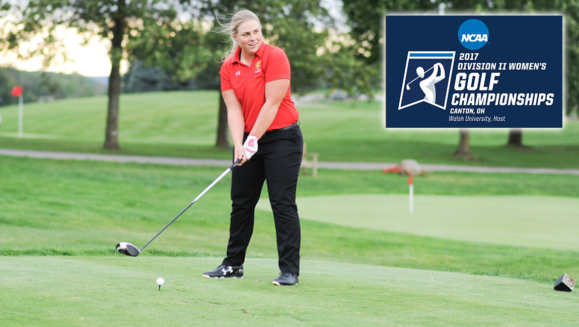 Ferris State's Destiny Lawson Tied For 7th After Round One At NCAA East Super Regional Championships