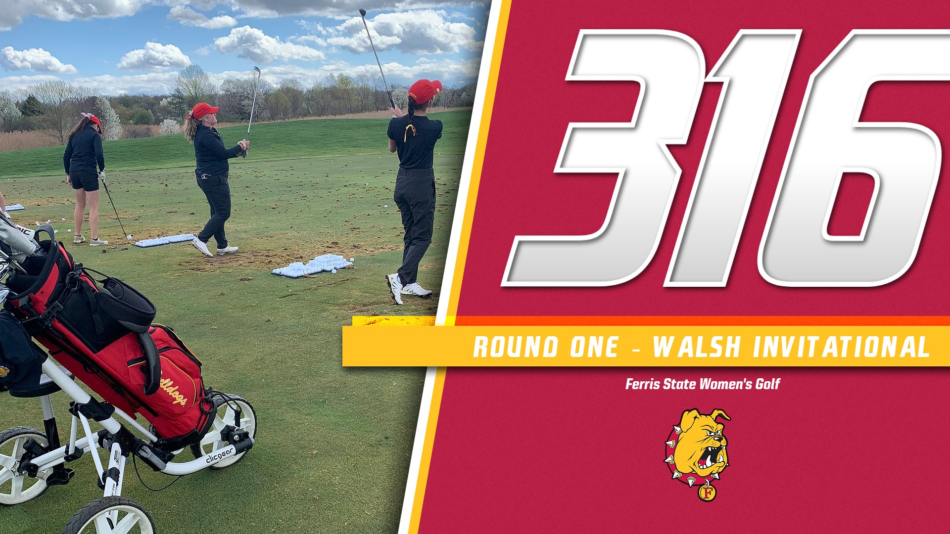 Ferris State Women's Golf Sits Fifth Overall After Day One At Walsh Invitational