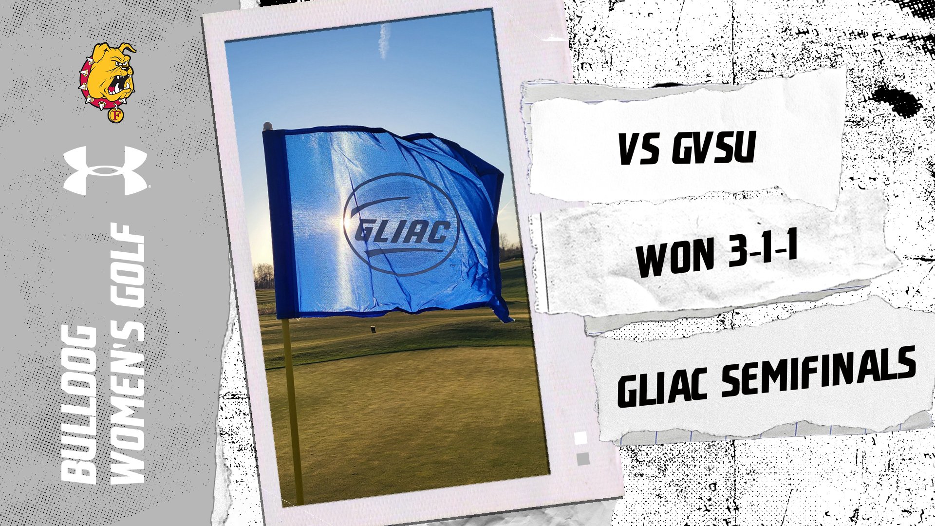 Ferris State Women's Golf Beats GVSU To Reach GLIAC Championship Finals!