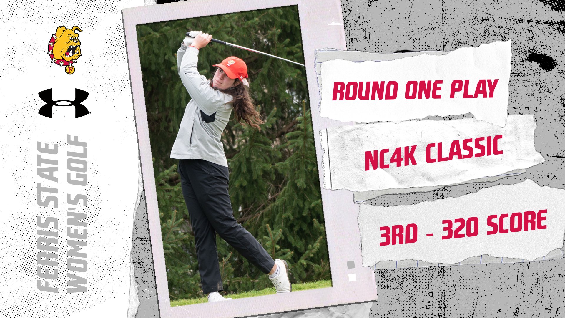 Bulldog Women's Golf Sits Third Overall After Day One Play At NC4K College Classic