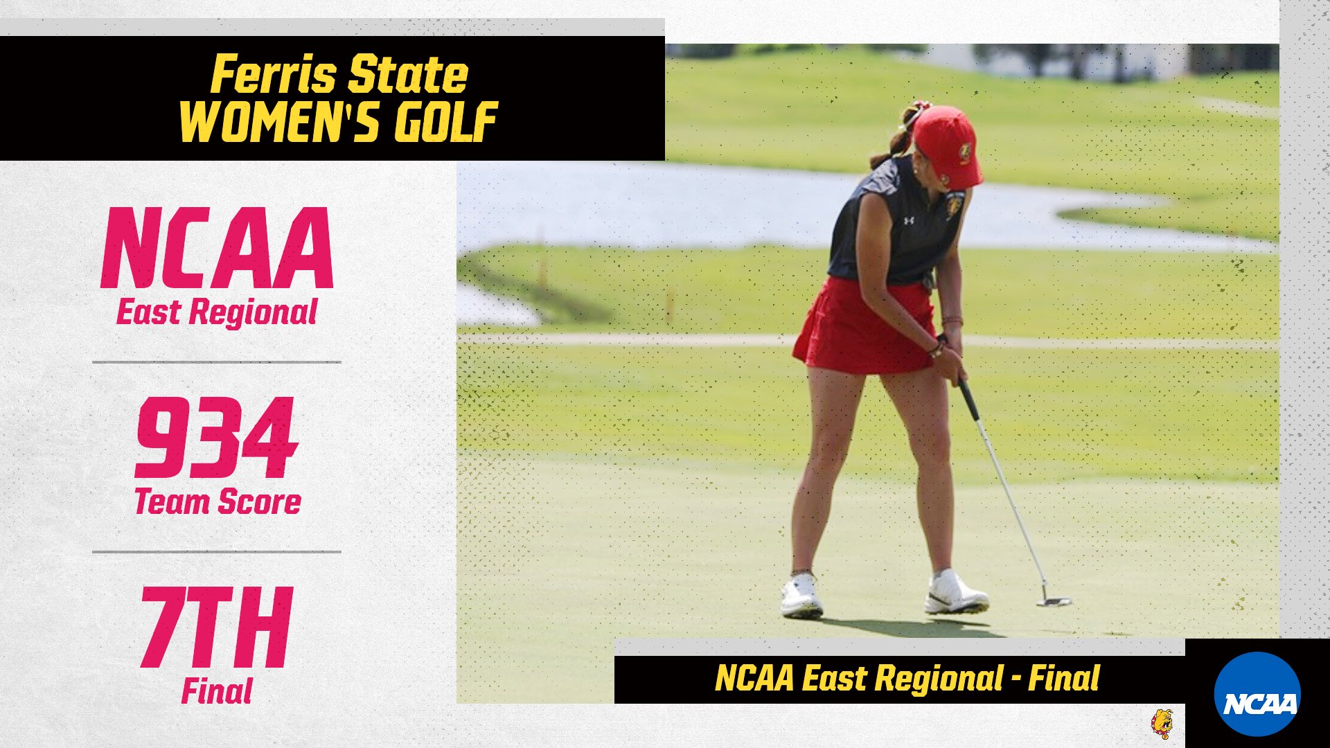 Bulldog Women's Golf Closes NCAA East Region Championships With Strong Finish