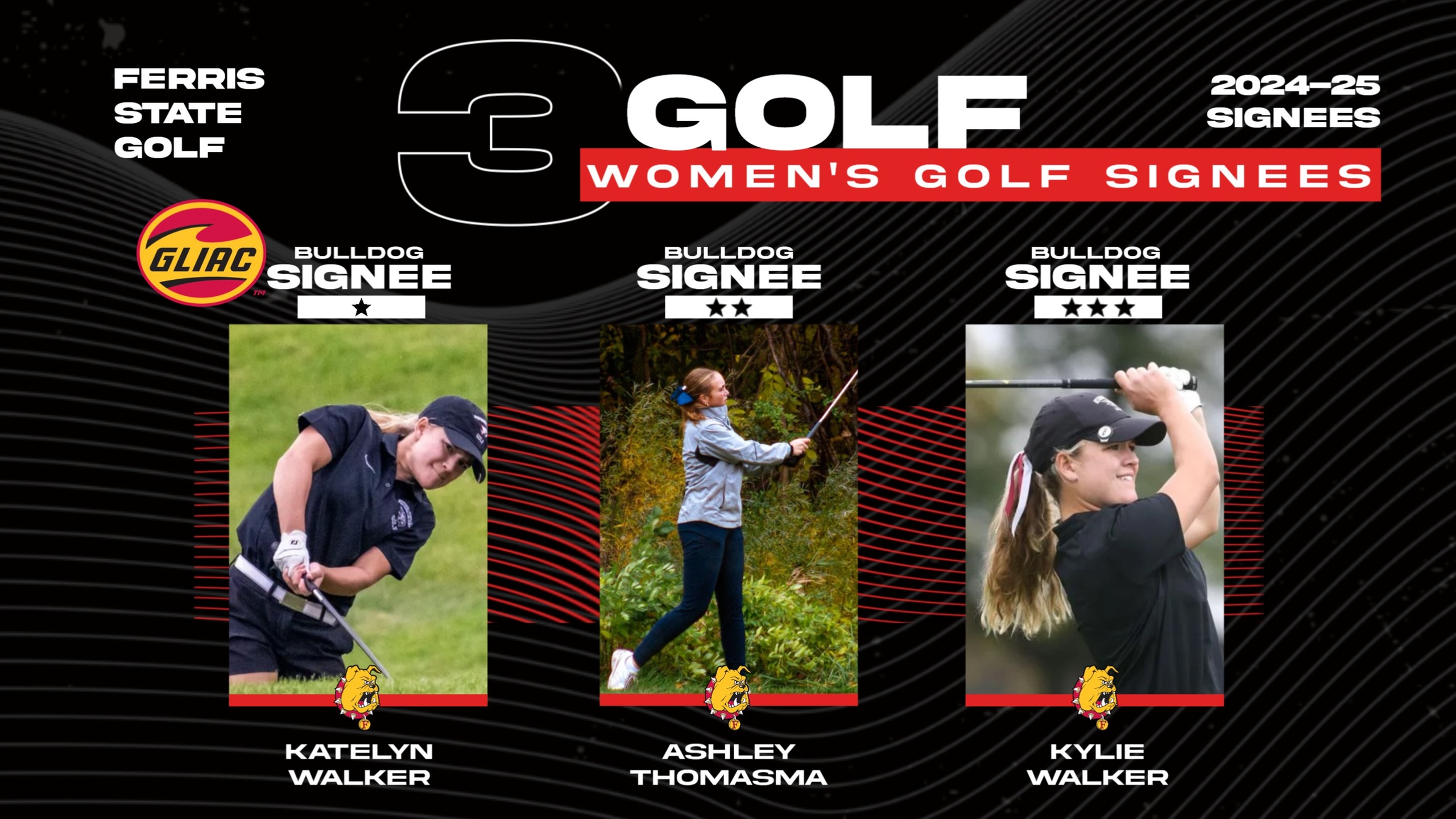 Ferris State Women's Golf Reloads With Signings Of Three Talented Prep Student-Athletes