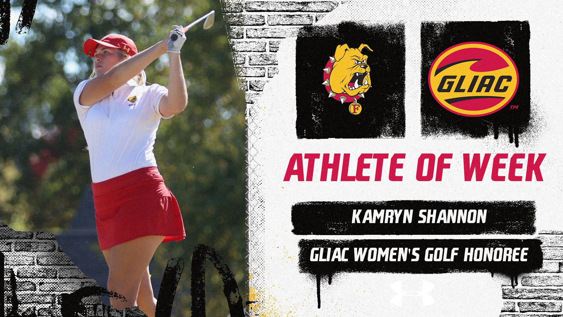 FSU's Kamryn Shannon Tabbed GLIAC Women's Golf Athlete Of The Week