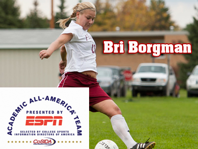 Bri Borgman Named To Academic All-District Women's Soccer Team
