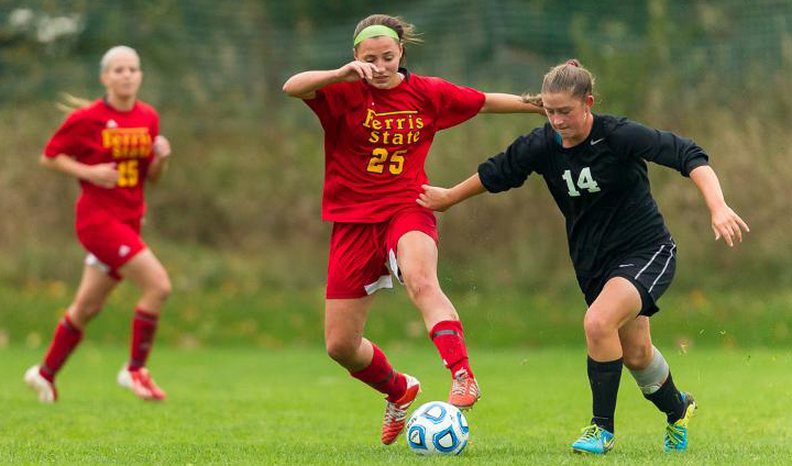 Two Early Second-Half Goals Lift Ferris State Soccer Past Malone On Homecoming Weekend