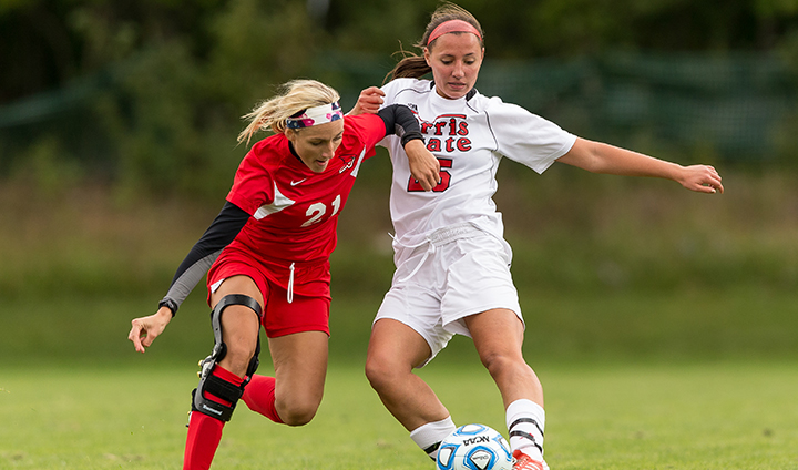 Late Second Half Goal Leads Saginaw Valley State Past Bulldogs In Soccer Action