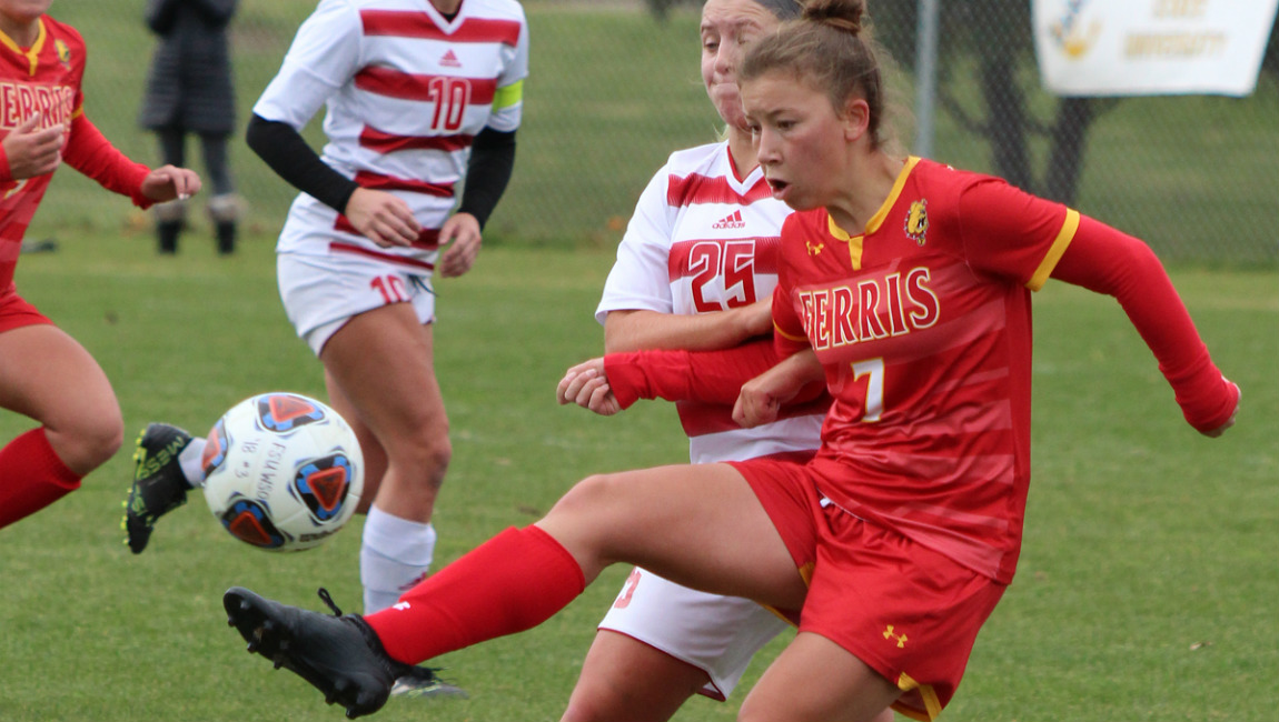 #12 Ferris State Soccer Wins Regular-Season Home Finale With Late Penalty Goal