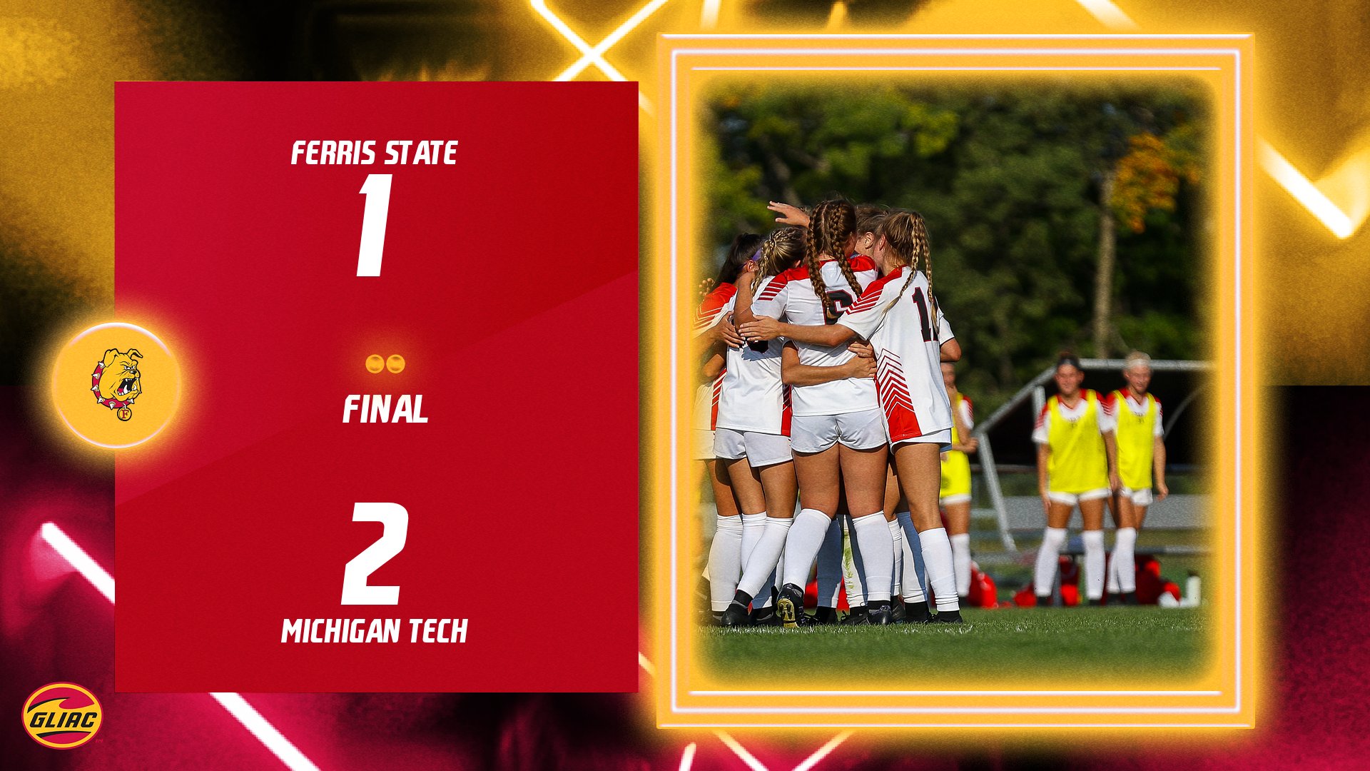 Ferris State Soccer Falls In Tight Contest With First-Place Michigan Tech