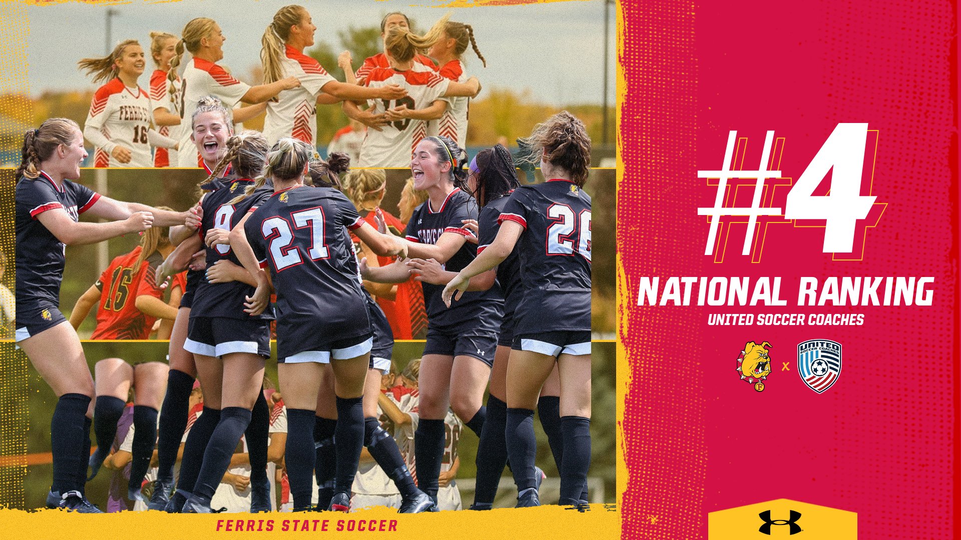 Ferris State Soccer Achieves Highest National Ranking In School History At #4 This Week