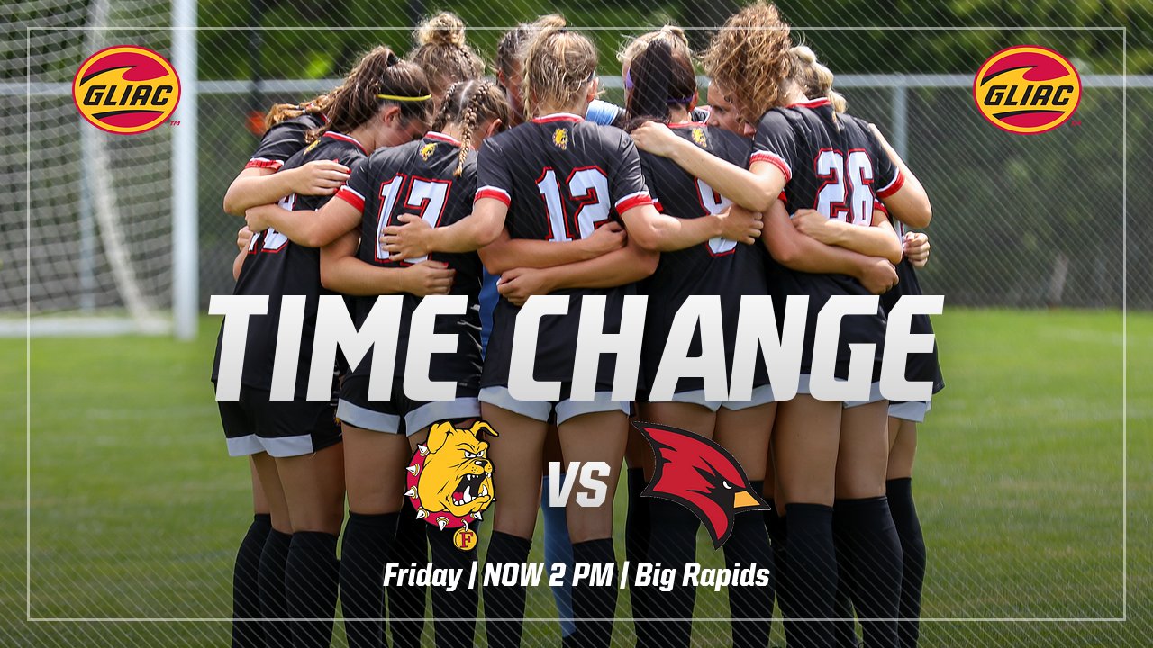 Ferris State Home Soccer Start Time Against SVSU This Friday Moved Up Two Hours