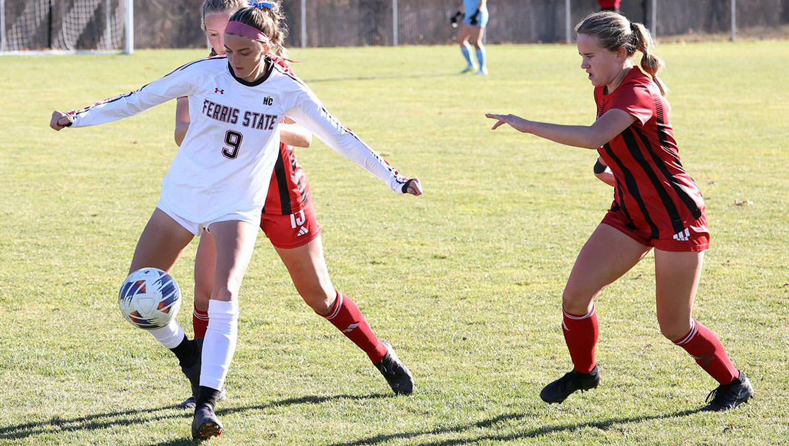 Ferris State Soccer vs Davenport - Highlights and Greg Henson Interview