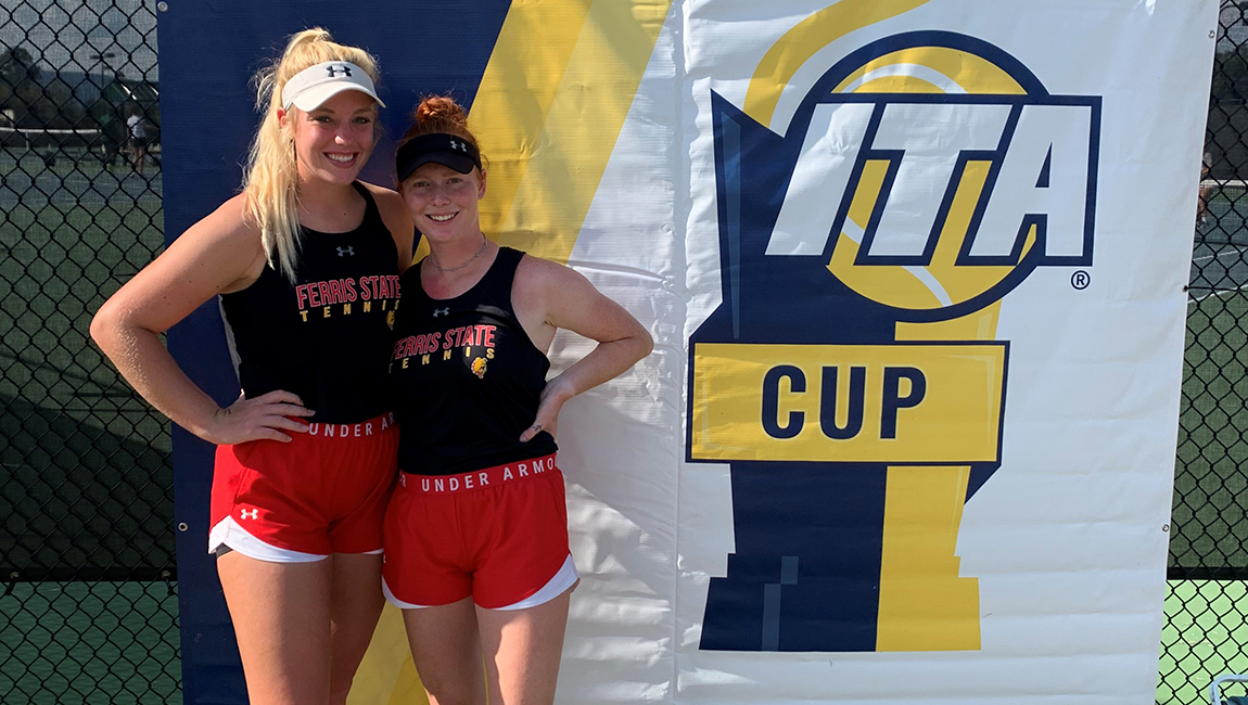 Ferris State Tennis Duo Bounces Back For Impressive Day Two Win At ITA Cup