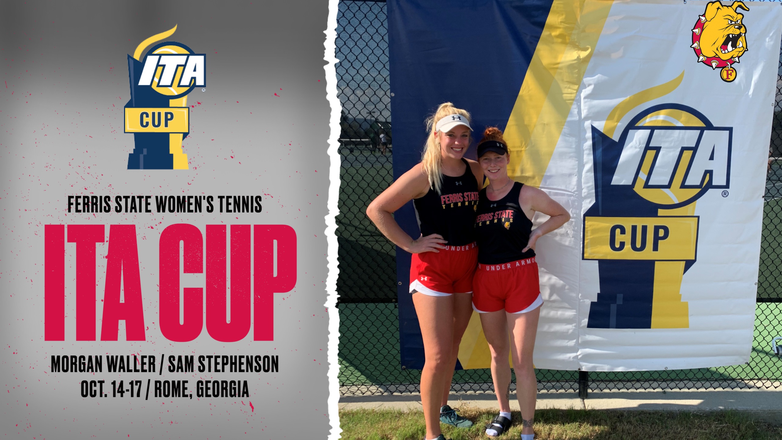 Ferris State's Stephenson And Waller Conclude Action At ITA Cup National Championships