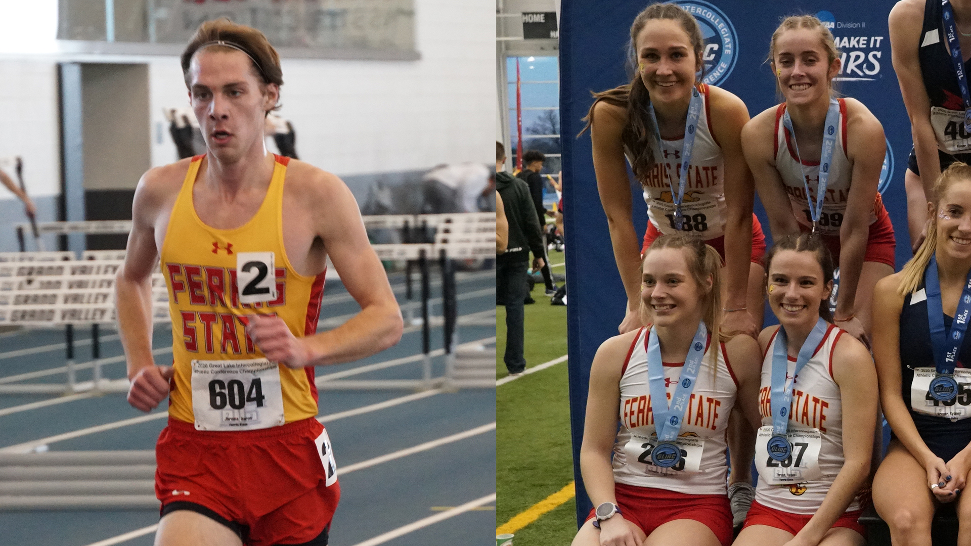 Ferris State Men's & Women's Track and Field Teams Wrap Up GLIAC Indoor Championships