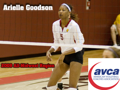 Ferris' Arielle Goodson Picks Up  Women's Volleyball All-Region Accolades