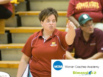 FSU assistant volleyball coach Theresa Beeckman to speak at NCAA Women Coaches Academy Program.  (Photo by Ed Hyde)