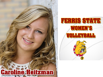 Caroline Heitzman To Play Volleyball At Ferris State