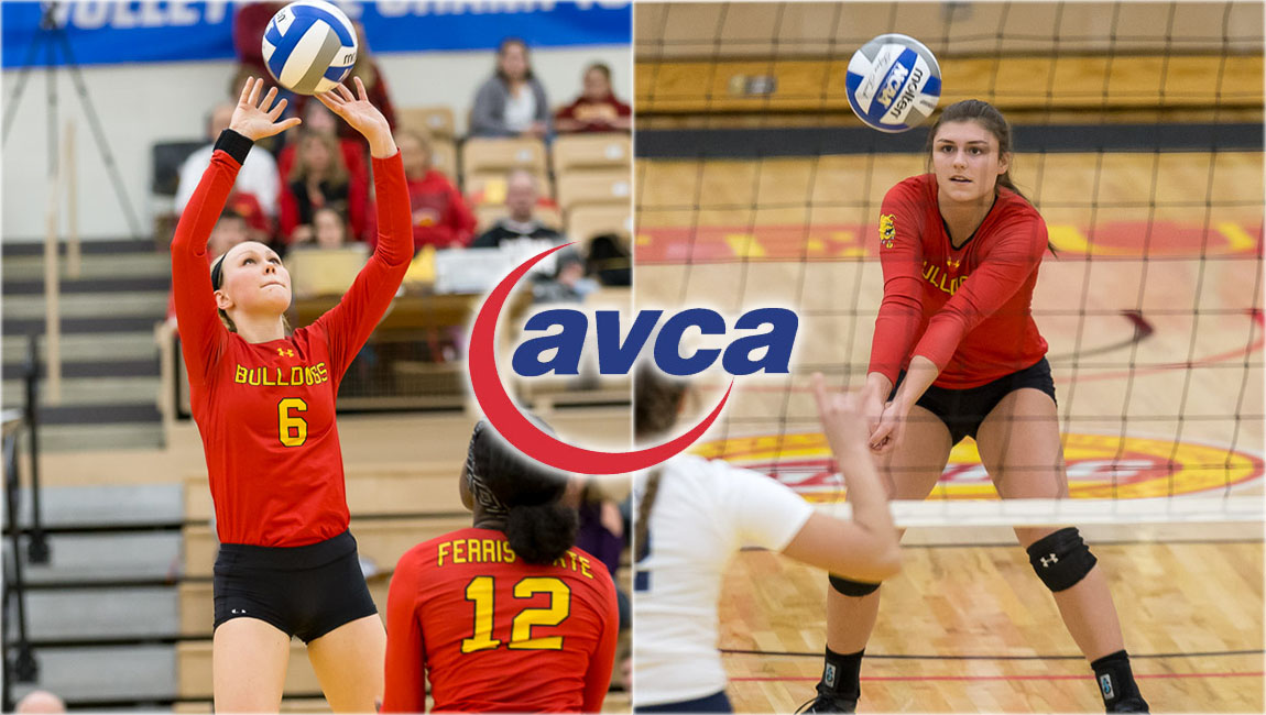 Ferris State's Sikorski & Cappel Garner AVCA D2 Volleyball All-America Accolades