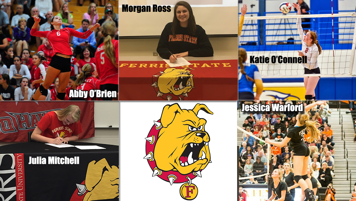Three-Time Defending GLIAC Champion Ferris State Unveils Talented 2017 Volleyball Recruiting Class