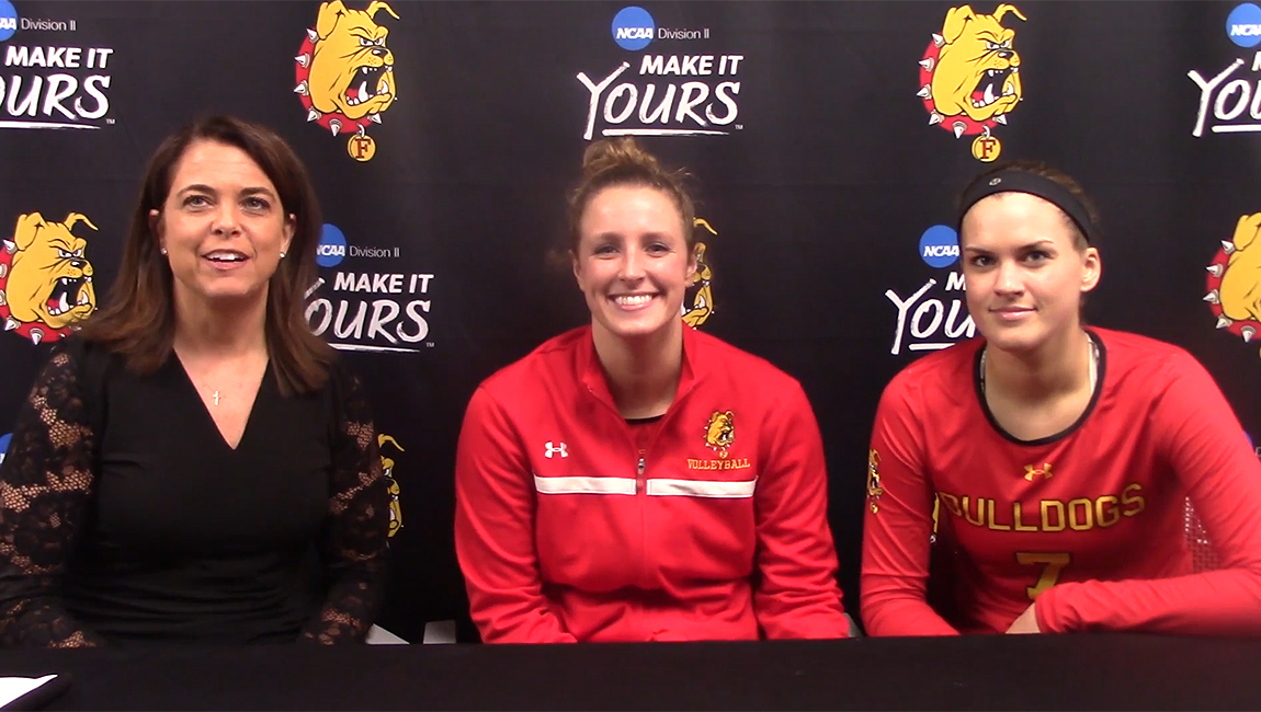 WATCH: Ferris State NCAA Press Conference After Semifinal Win