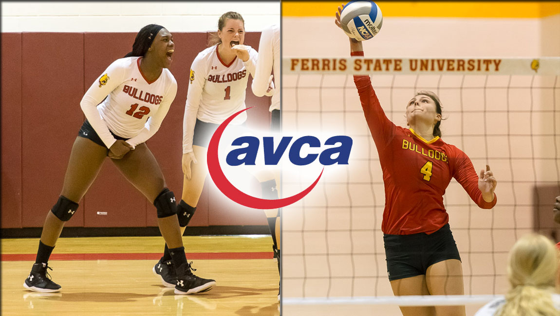 Ferris State's Allyson Cappel & Ayanna Buckley Receive AVCA All-America Honors
