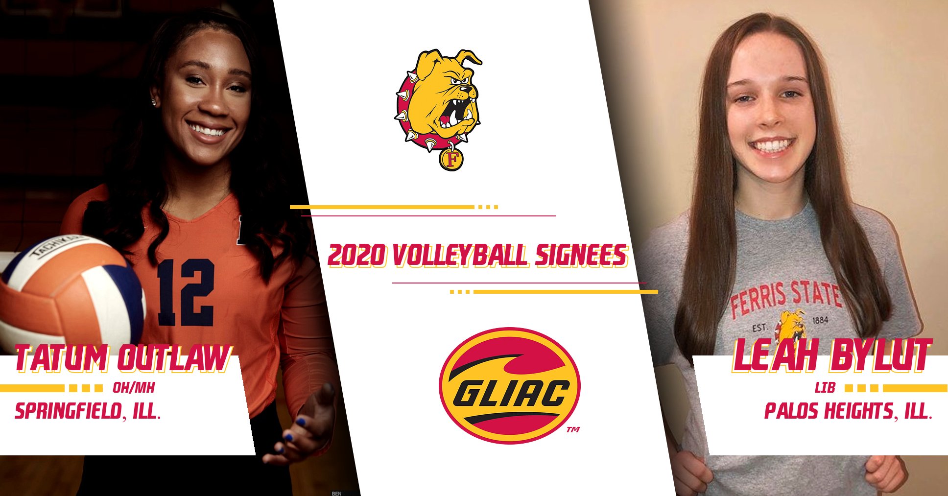 Ferris State Volleyball Inks Two Talented Illinois Prep Standouts