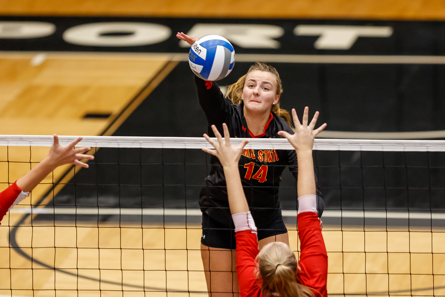 Bulldog Volleyball Win Streak Snapped In Five-Set Road Decision
