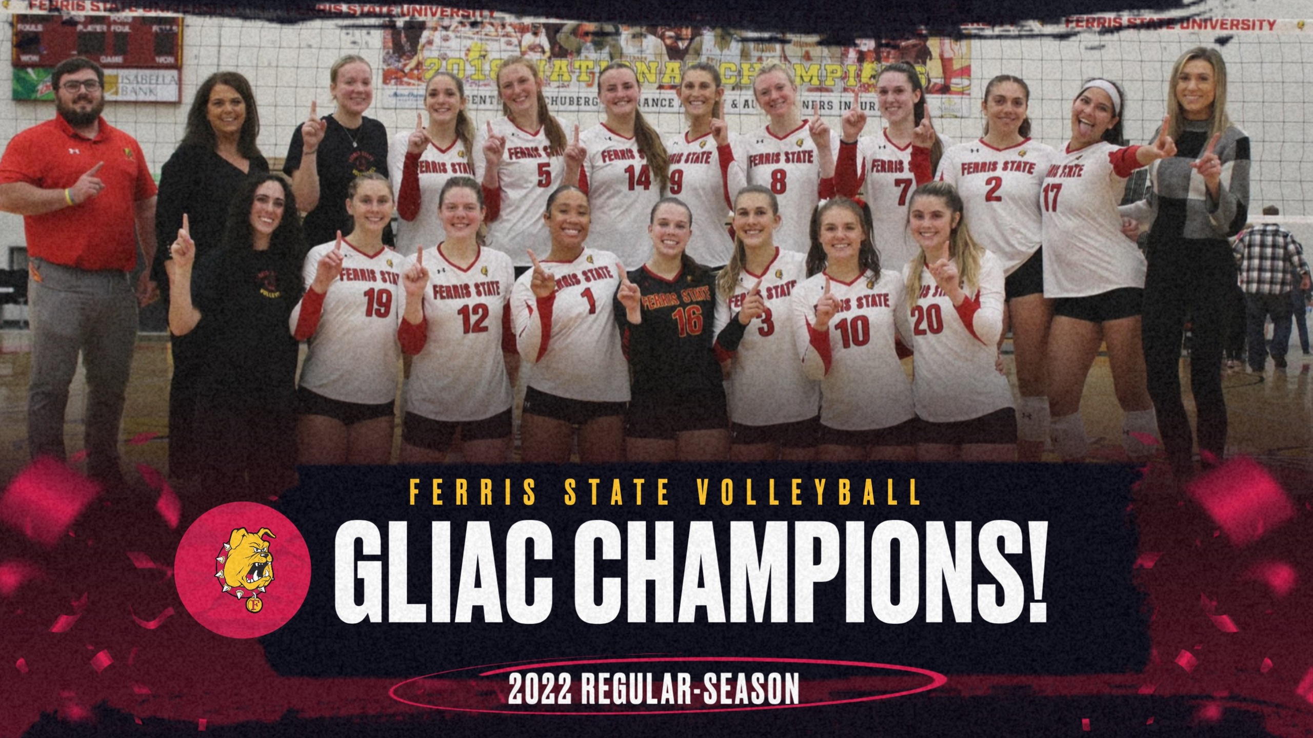 Ferris State Volleyball Claims Eighth League Regular-Season Title In Last Nine Years With Victory