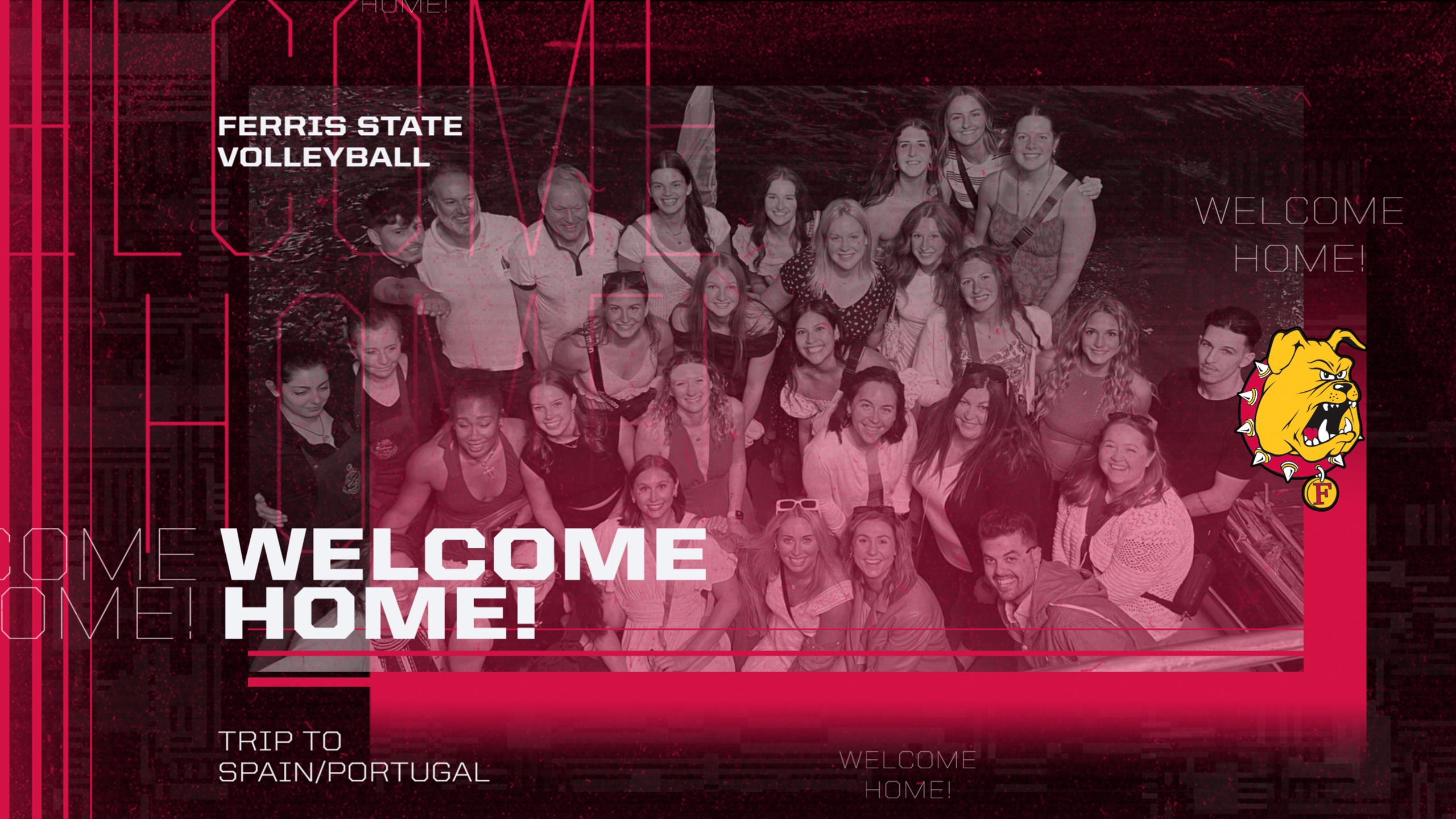 WELCOME HOME! Ferris State Volleyball Returns After Trip To Spain/Portugal