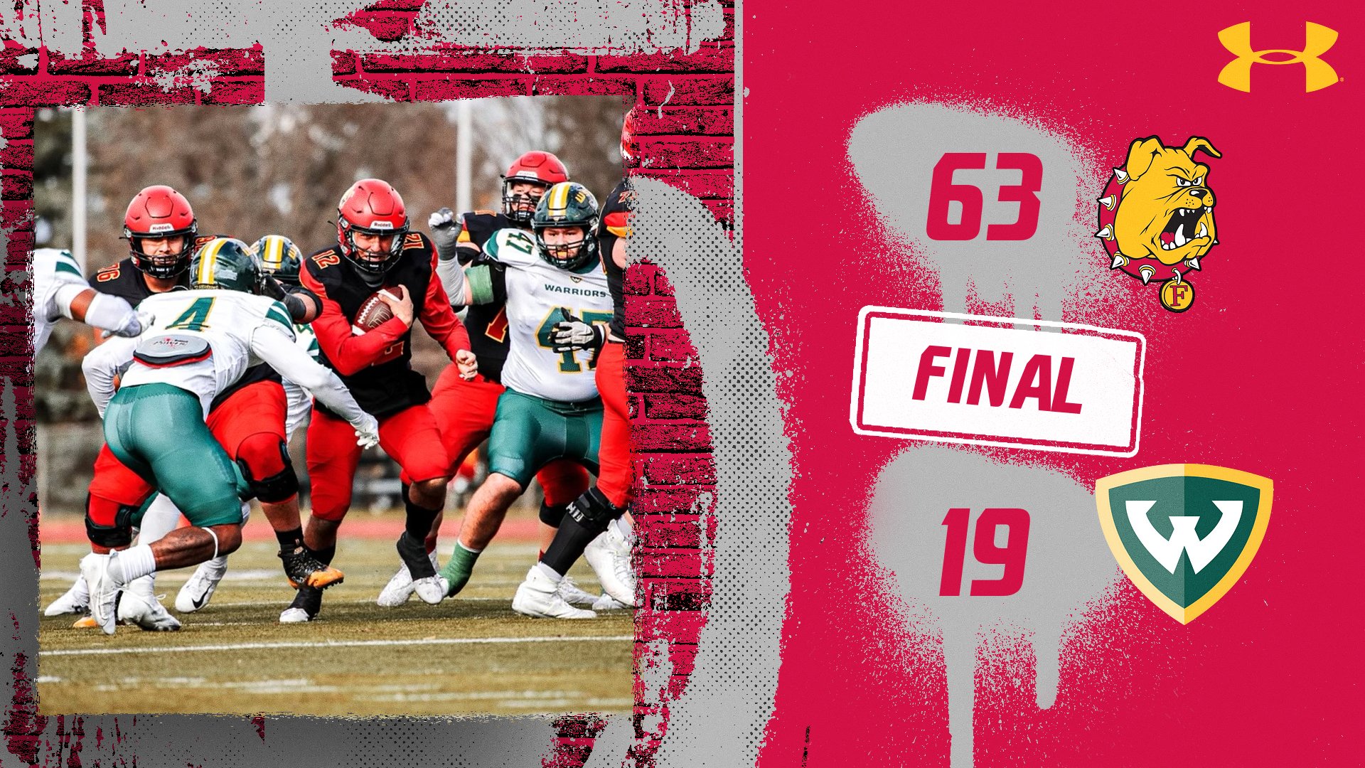 Ferris State Football Closes Out Regular Season With Big Senior Day Victory