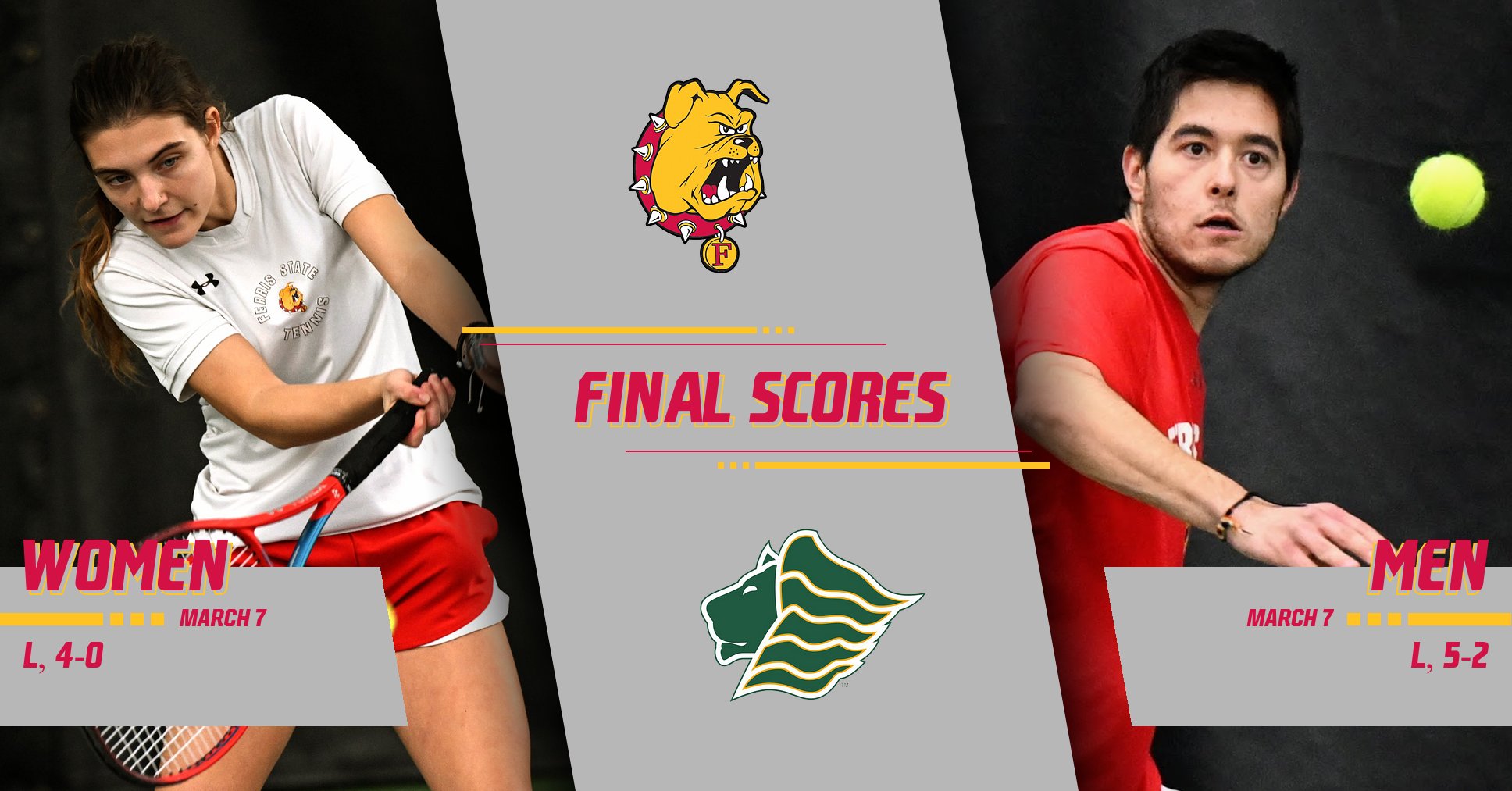 Ferris State Tennis Squads Take On National Power Saint Leo In Florida Action