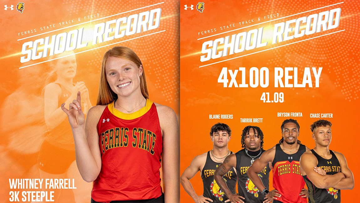Strong Showing For Ferris State Track Squads In Final Prep For GLIAC Championships