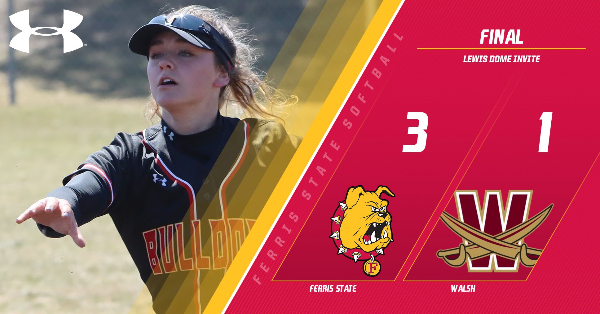 Bulldog Softball Closes Out Lewis Dome Invite With Victory