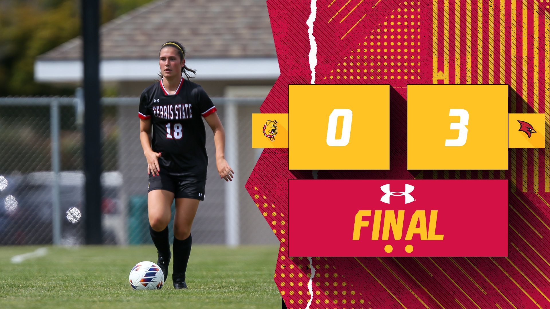 Ferris State Soccer Falls to Saginaw Valley State in GLIAC Action
