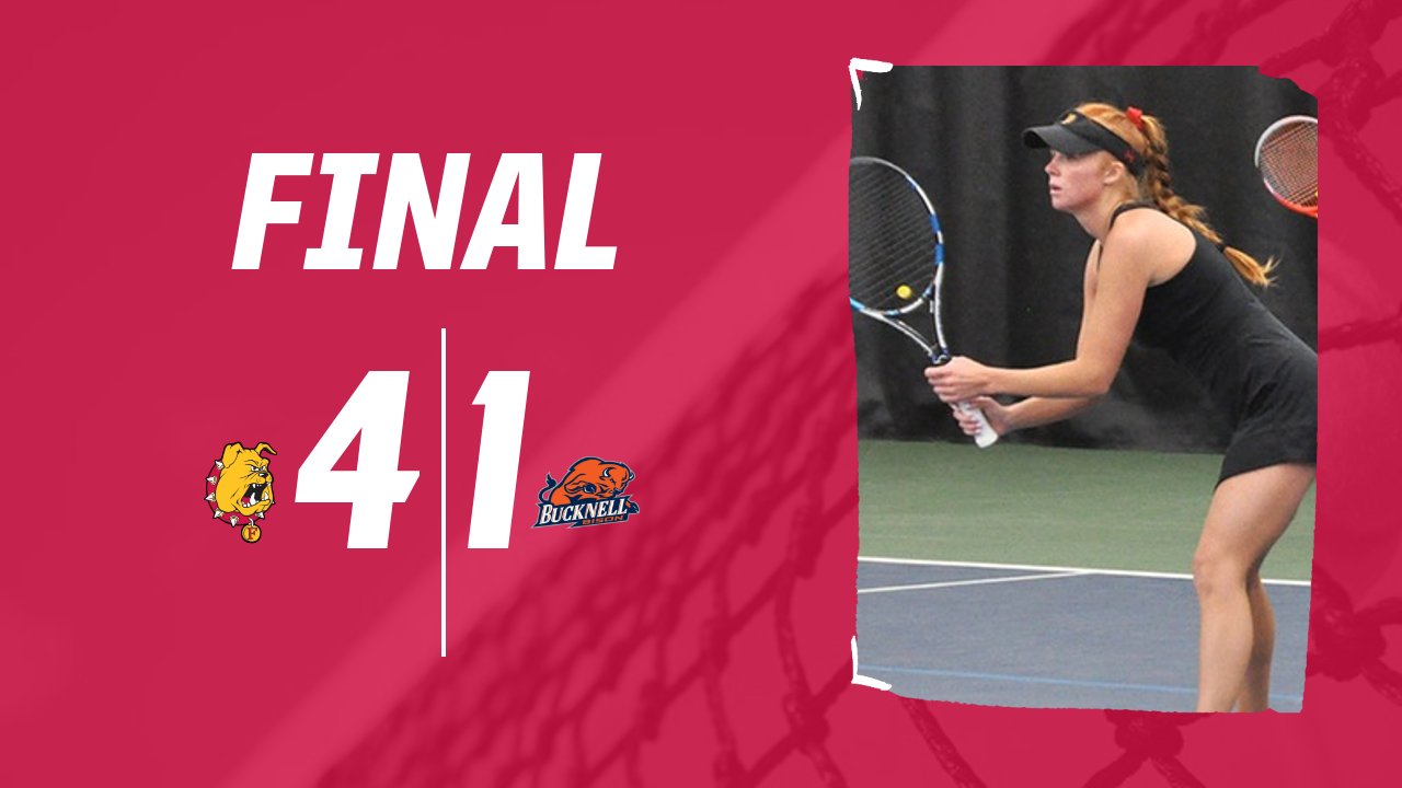 Ferris State Women's Tennis Knocks Off NCAA Division I Bucknell In Dual Action